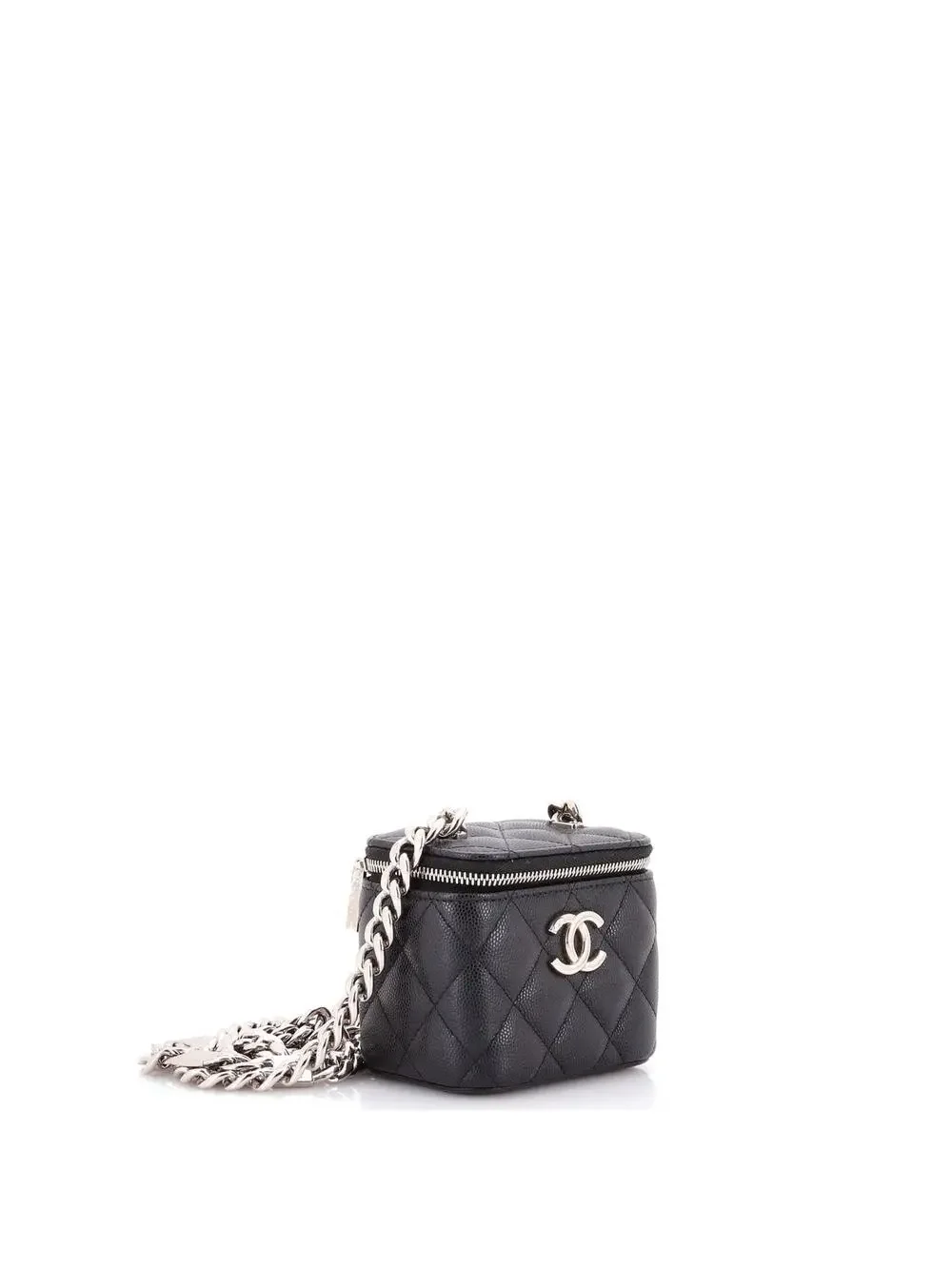 Chanel Coco Enamel Strap Vanity Case #281372C33B